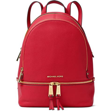 michael kors rucksack red|michael kors backpack price.